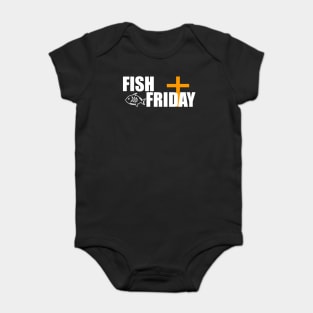 Fish Friday Lent Design Baby Bodysuit